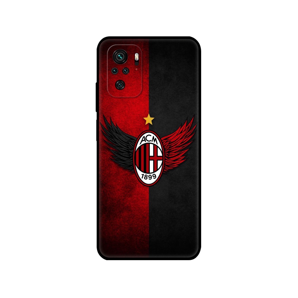 Ốp Điện Thoại Silicon Tpu Mềm Đen Hình Câu Lạc Bộ Bóng Đá Châu Âu Cho Xiaomi Redmi Note 10 Pro 5G 4G 10S Redmi 10 2022 10C