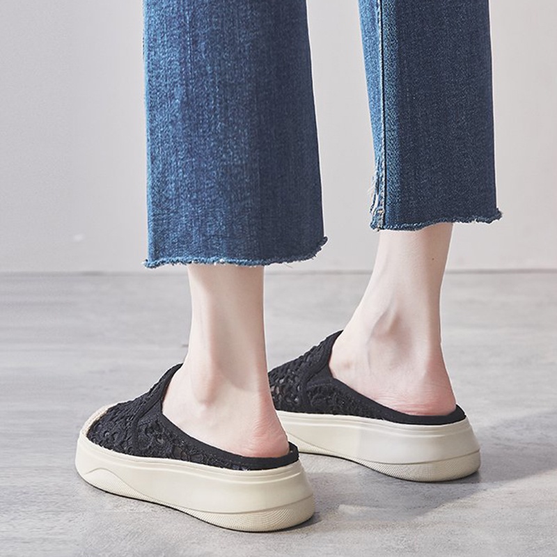 Giày xỏ ngón IELGY phong cách Hàn Quốc dành cho nữ