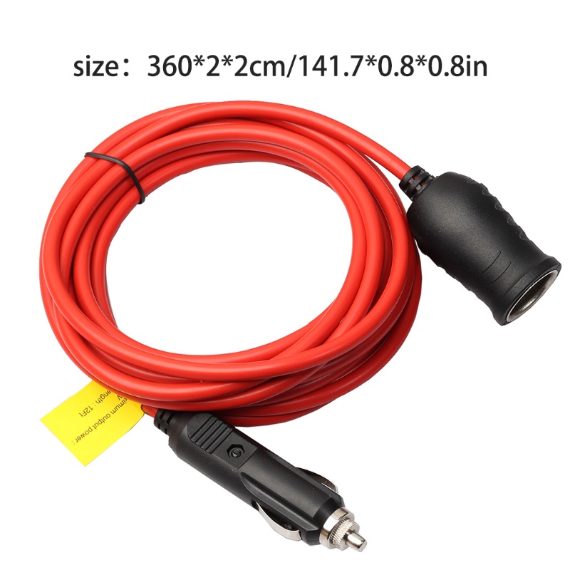 Dây Cáp Mở Rộng Chống Nước 12v 24v 10a Cho Xe Hơi