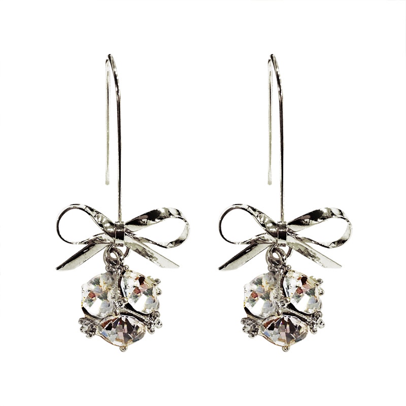 Khuyên Tai Nữ Hình Tròn Đính Đá Phong Cách Bohemian Thời Trang Mới