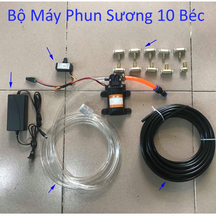 BỘ MÁY PHUN SƯƠNG - BỘ MÁY PHUN SƯƠNG 10 BÉC