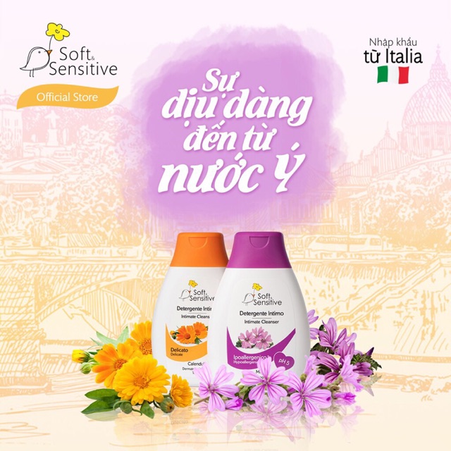Dung dịch vệ sinh Soft Sensitive