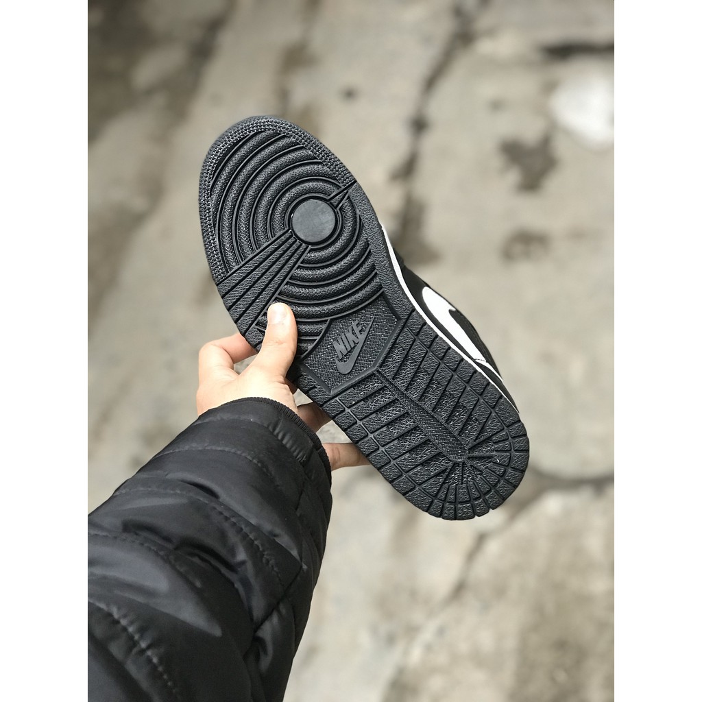 [MyGsneaker] Giày JD1 Đen trắng thấp cổ bản tiêu chuẩn