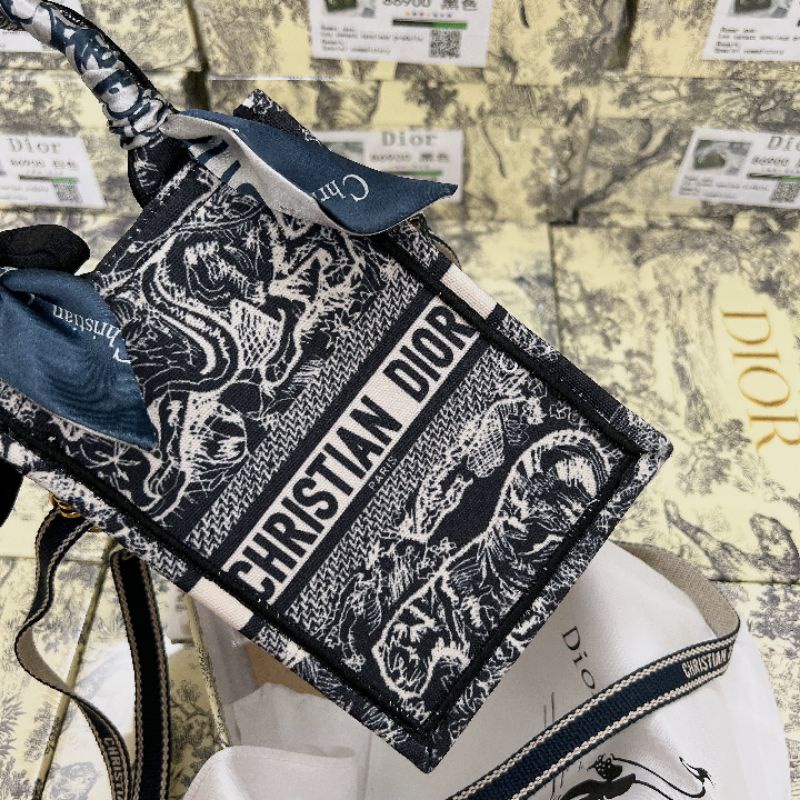 Túi Thổ Cẩm Book Tote Mini Size 14°18 Fullbox