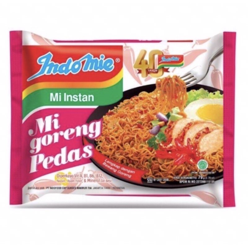 Mì trộn Indomie goreng siêu ngon mix vị - Rẻ vô địch