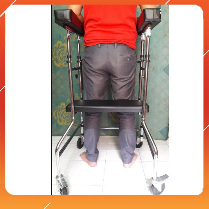 Khung tập đi cho bệnh nhân tai biến,  tập đi cho người bại liệt, người già, người tập sau tai biến