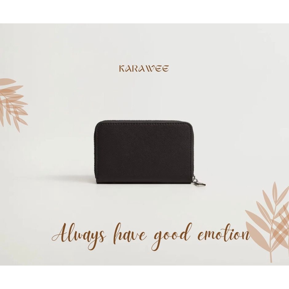 Ví ngắn Safiano Mango - Karawee