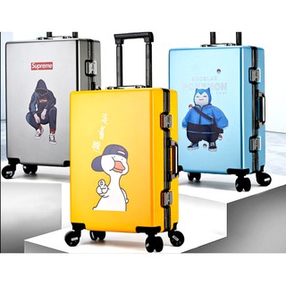 Vali khóa sập HỌA TIẾT CUTE  CHỐNG BỂ VỠ- CHỐNG RẠCH MÓC- CHỐNG XƯỚC BH 10 Năm
