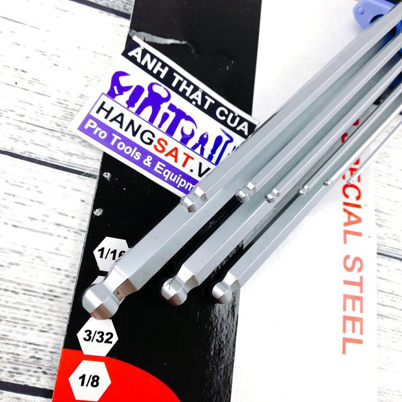 Bộ lục giác 9 chi tiết hệ inch TOP chính hãng taiwan