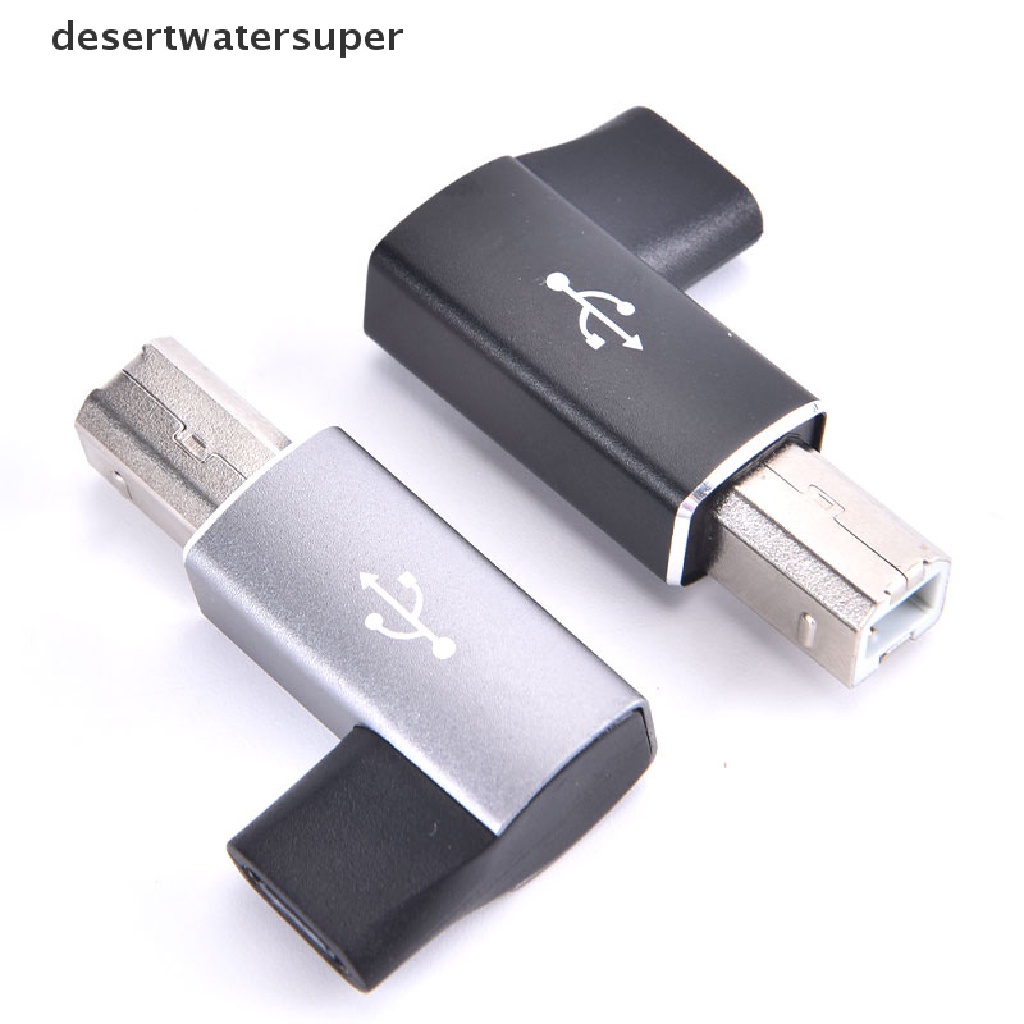 DSVN USB Type C Female to USB B Male Adapter for Scanner Printer Converter USB C Data .