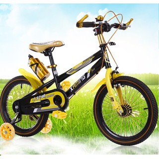Hình ảnh xe đạp thể thao cho bé size 16'' 18'' 20'' 3 màu xanh, vàng, đỏ chính hãng