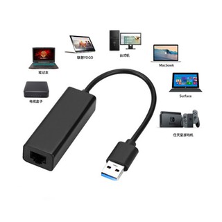 Cáp Chuyển Đổi Usb 3.0 Ethernet Cho Nintendo Switch Lan