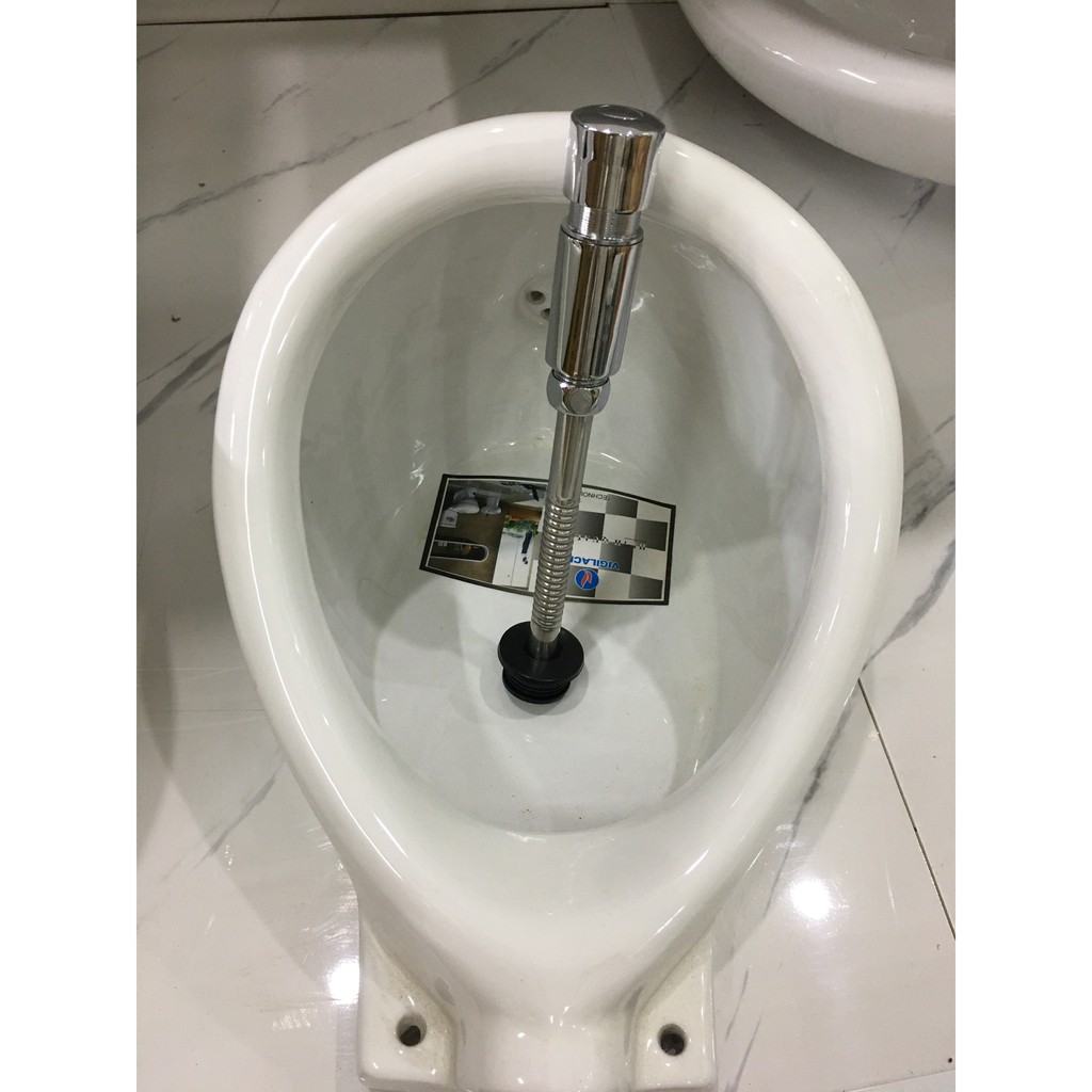 Bồn  tiểu nam  Thái Bình đủ phụ kiện rẻ  (Kích thước  :32cm*25cm)