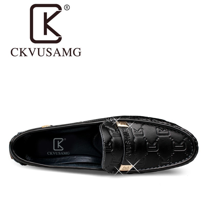 Giày lười bằng da thật dành cho nam