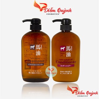 Dầu Gội Dầu Xả Mỡ Ngựa Nhật Bản 600ml Nhật Bản
