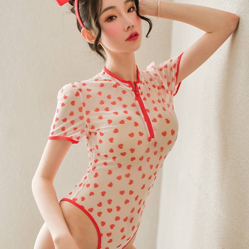 Bodysuit tim khoá kéo, kèm khuy đáy siêu xinh sexy. SHIP HOẢ TỐC SG | BigBuy360 - bigbuy360.vn