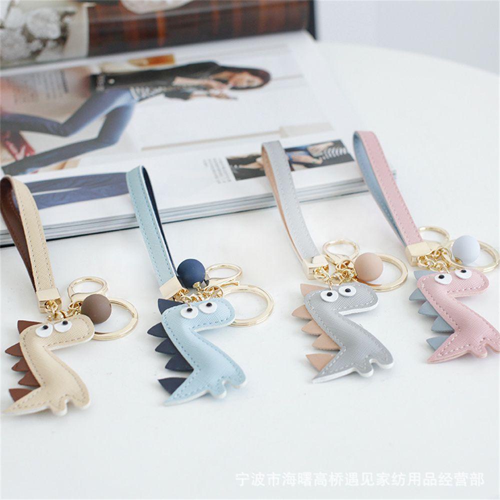 Móc Khóa Da Hình Khủng Long REBUY1 Dễ Thương