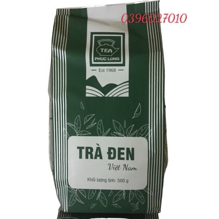 TRÀ ĐEN PHÚC LONG (Gói 500gr) - chuyên dùng pha chế, nấu trà sữa thơm ngon