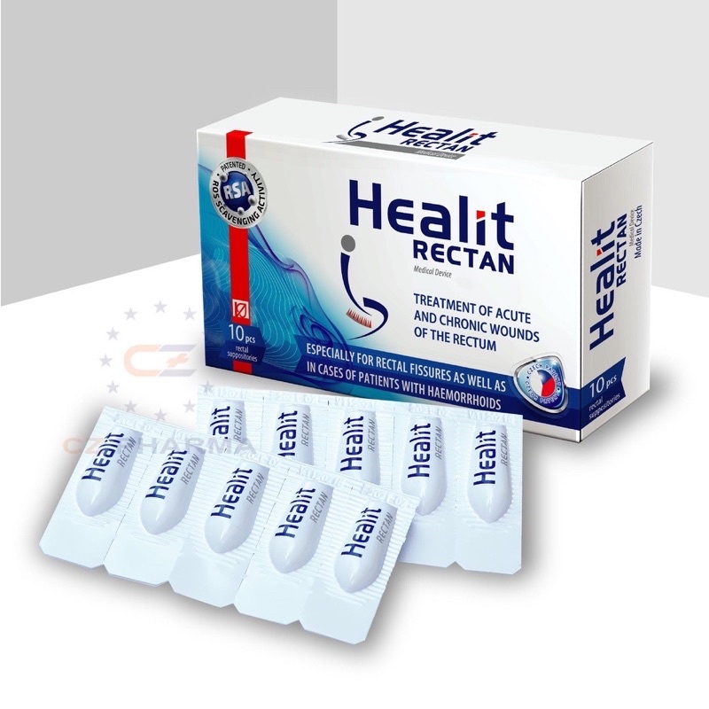 HEALIT RECTAN- Viên đạn đặt hậu môn hiệu quả