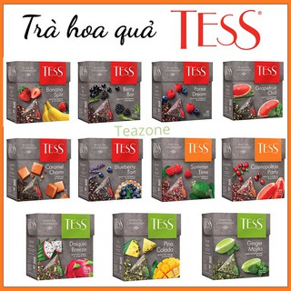 Trà túi lọc tess của nga - trà hoa quả của nga hộp 20 gói x 1g