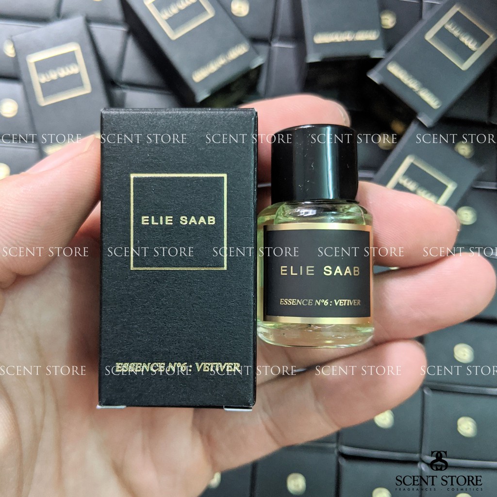 Scentstorevn - Nước hoa mini chính hãng Elie Saab Essence No 6 Vetiver, No 7 Tubereuse [5ml]