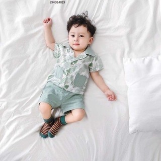 Bộ pijama thô đũi siêu mát