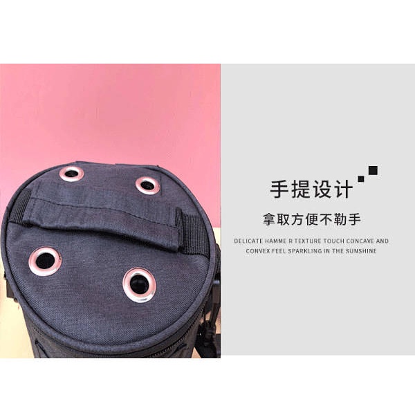 Túi đựng thú cưng sóc bay thích hợp cho đi dạo bên ngoài có dây đeo / giữ ấm tốt