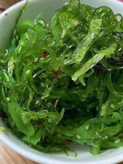 Salad rong biển tươi Wakame (đã trộn sẵn gia vị)