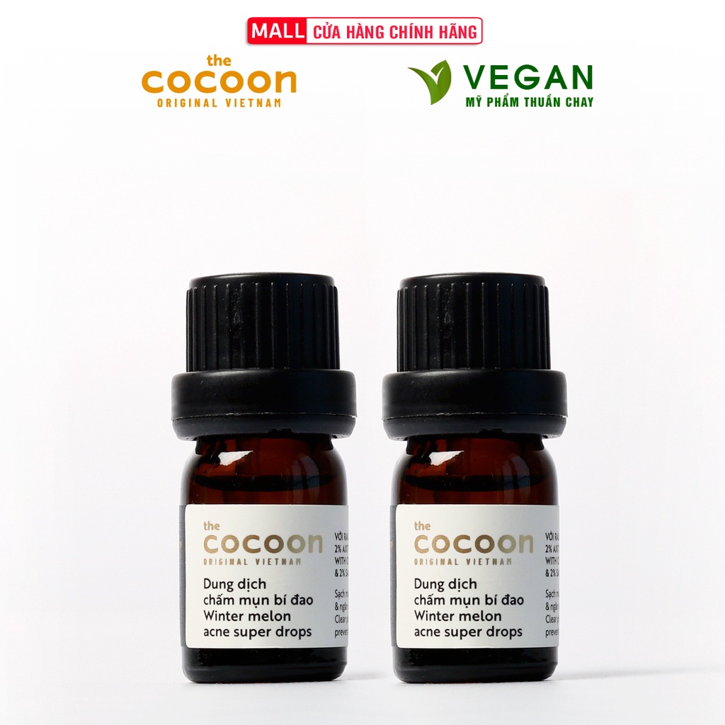 Combo 2 chai dung dịch chấm mụn cocoon 5ml/1chai