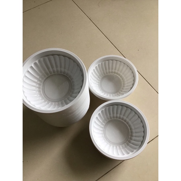 50 Bát Nhựa Dùng Một Lần Loại To Miệng 17cm, Cao 7cm