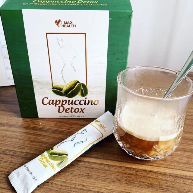 [ chính hãng ] cafe CAPUCCINO DETOX bao hàng cty