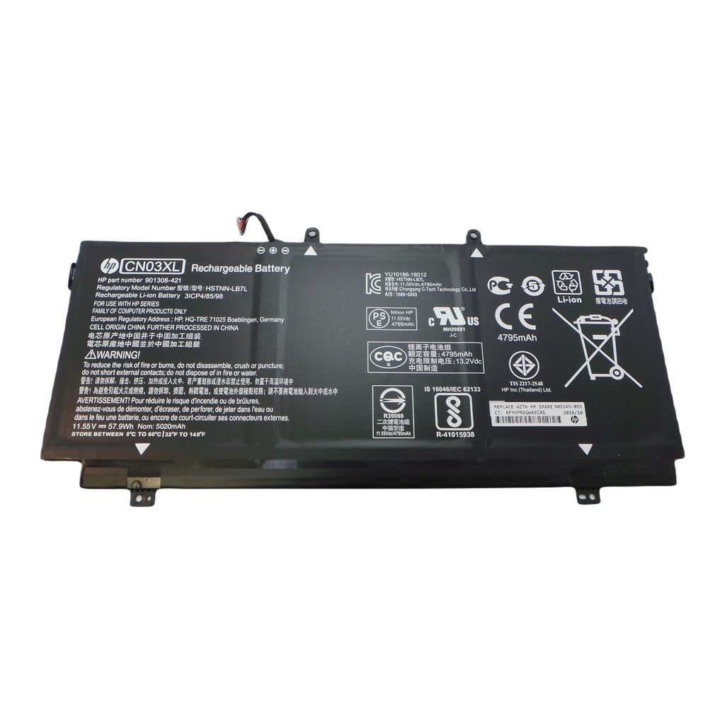 Pin Laptop HP Spectre X360 13-AC033DX Series 13-AB001 13-AB099 13T-AB000 CN03XL SH03XL HSTNN-LB7L