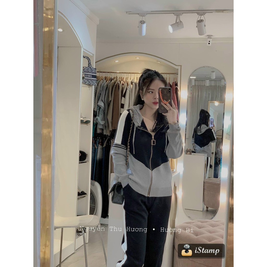 bộ thể thao mũ khóa