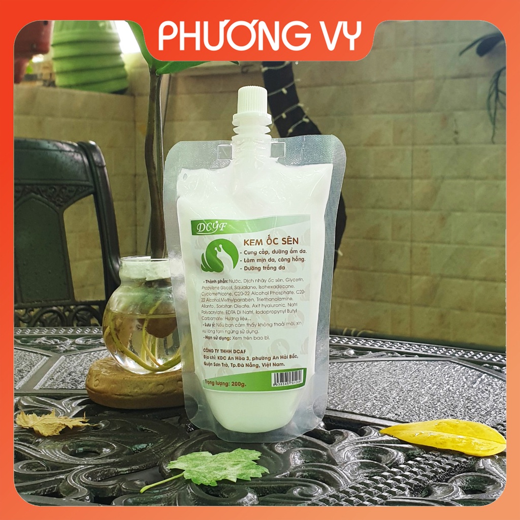 [NGUYÊN LIỆU SPA] 500g Kem dưỡng ỐC SÊN, dưỡng ẩm, dưỡng trắng da, mỹ phẩm spa.