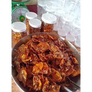 Mực rim ngào nguyên con (không cán)