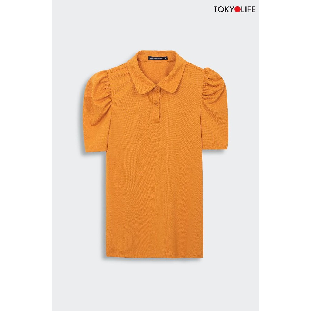 [Mã WABRTKL11 giảm 10% đơn 250K] Áo Polo Nữ TOKYOLIFE vai bồng I9POL505I | BigBuy360 - bigbuy360.vn