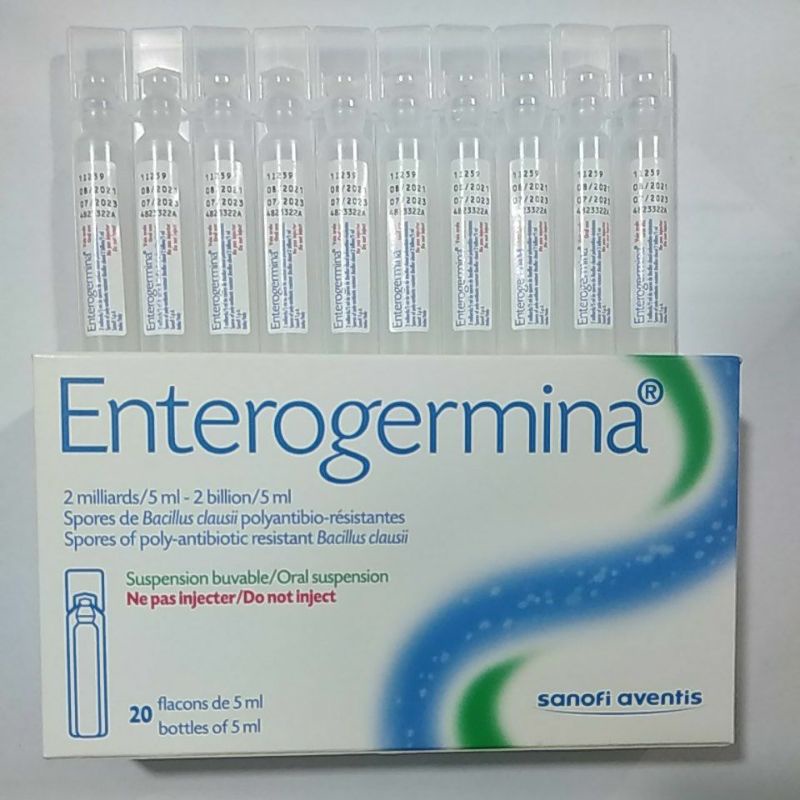 ENTEROGERMINA HỘP 20 ỐNG.