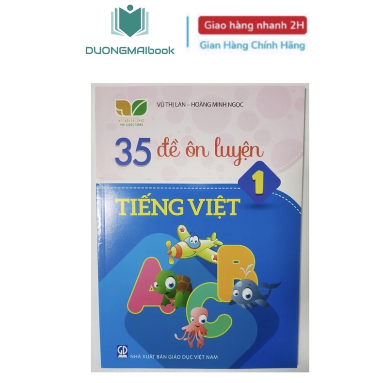 Sách - Combo 35 đề ôn luyện Tiếng Việt + Toán lớp 1