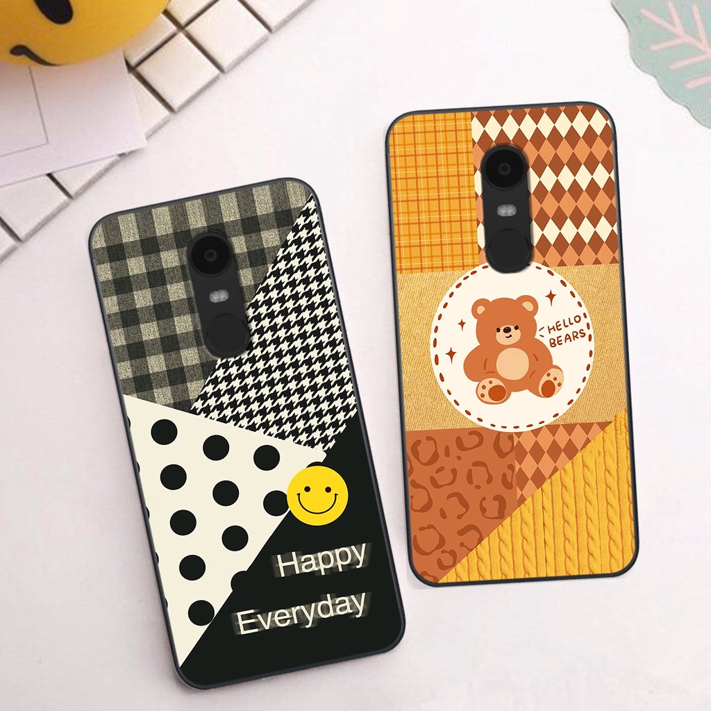 Ốp lưng Xiaomi REDMI NOTE 4 / REDMI NOTE 4X happy day, gấu bear dễ thương - BỀN - ĐẸP -BAO GIÁ TOÀN THỊ TRƯỜNG