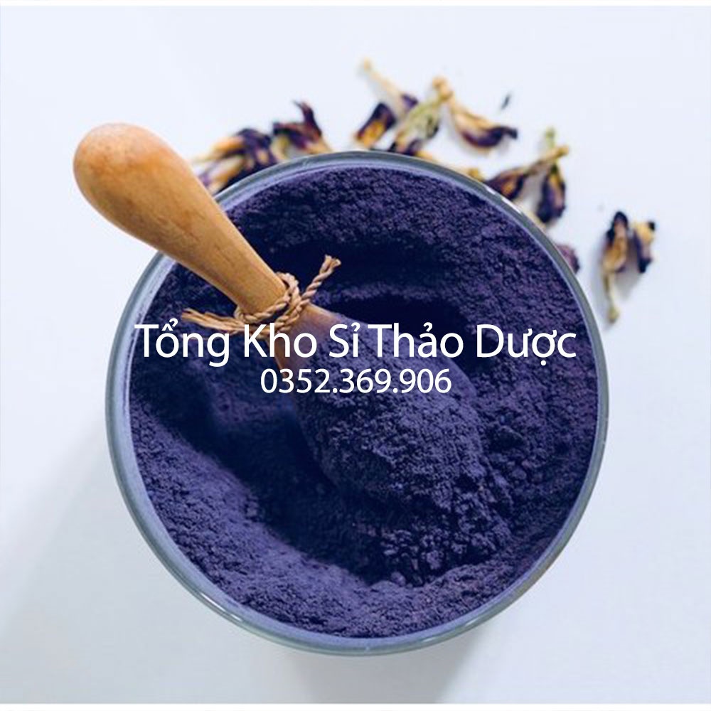 Bột hoa đậu biếc nguyên chất 500g (Bột đắp mặt dưỡng da thiên nhiên, mask dẻo)