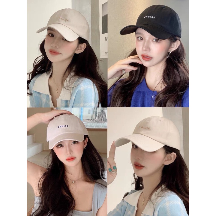 Mũ lưỡi trai nam nữ đa dạng họa tiết thêu chữ, Nón kết phong cách Ulzzang form unisex - THK02