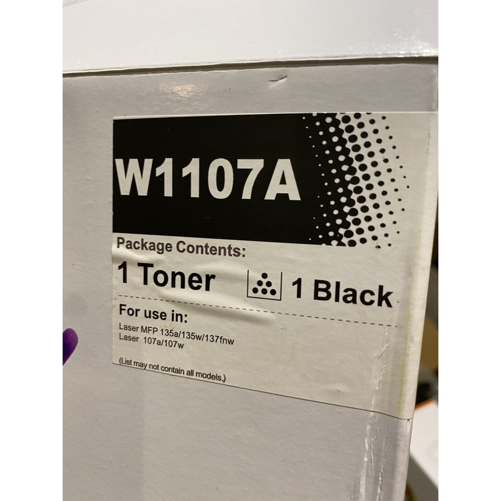 Hộp mực HP 107A (CÓ CHÍP) | Máy HP 107a/ 107w/ 135a/ 135w/ 137fnw .. HÀNG FULL BOX