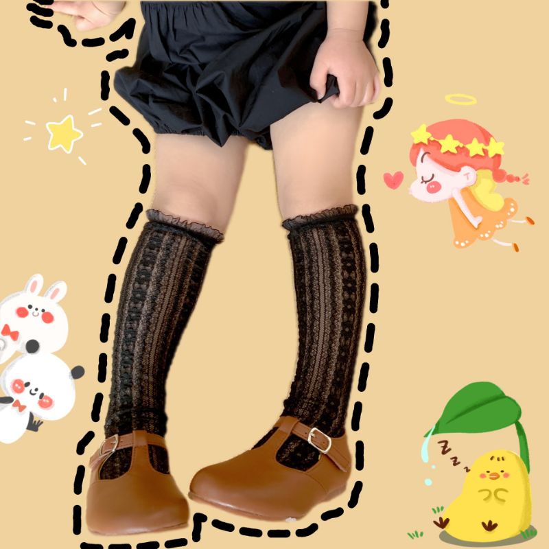Tất lưới cho bé gái