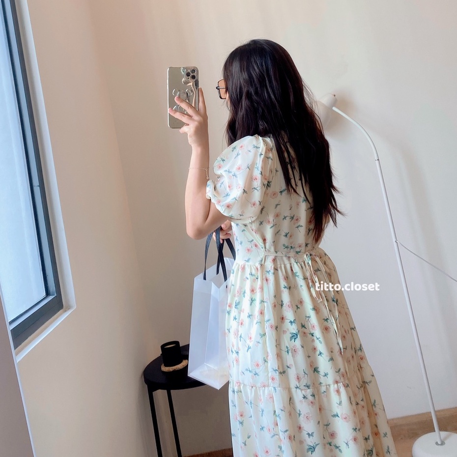 Váy Babydoll Hoa Nhí Ulzzang - Titto Closet