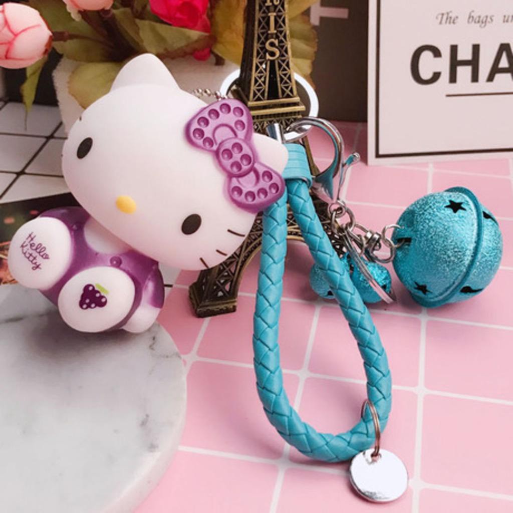 móc khóa, móc túi xách hình hello kitty