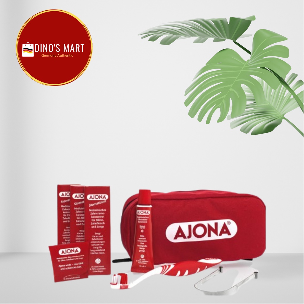 Kem Đánh Răng Ajona 25ml Làm Sạch Cao Răng, Ngừa Hôi Miệng Của Đức