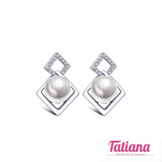 Bông tai mạ bạc yoona - Tatiana - Bb3191