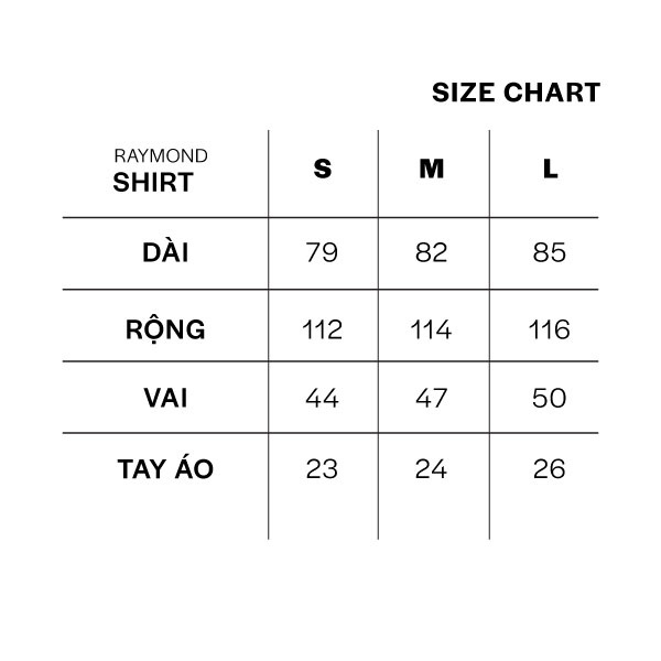 ÁO SƠ MI TAY NGẮN LIDER RAYMOND SHIRT | BigBuy360 - bigbuy360.vn