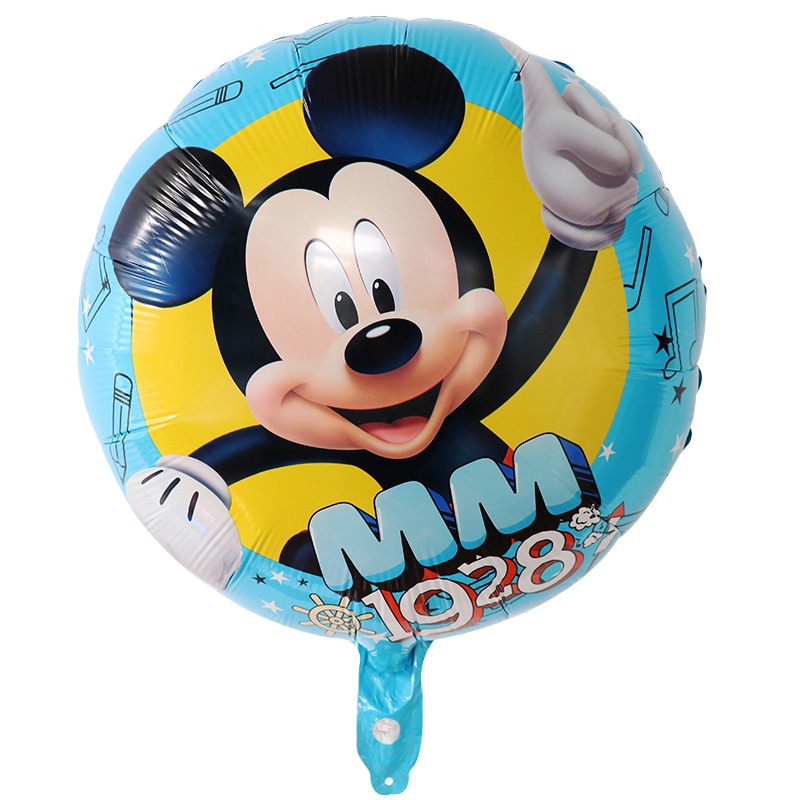 1 Bong Bóng Lá Nhôm Hình Chuột Mickey Minnie 18inch Trang Trí Tiệc Sinh Nhật / Đám Cưới