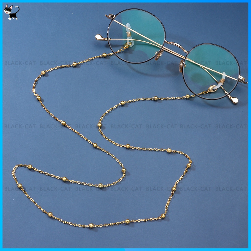 Dây Đeo Mắt Kính Chống Thất Lạc Đính Hạt Thời Trang
